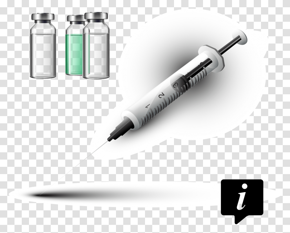 Drug Needle Syringe, Injection Transparent Png