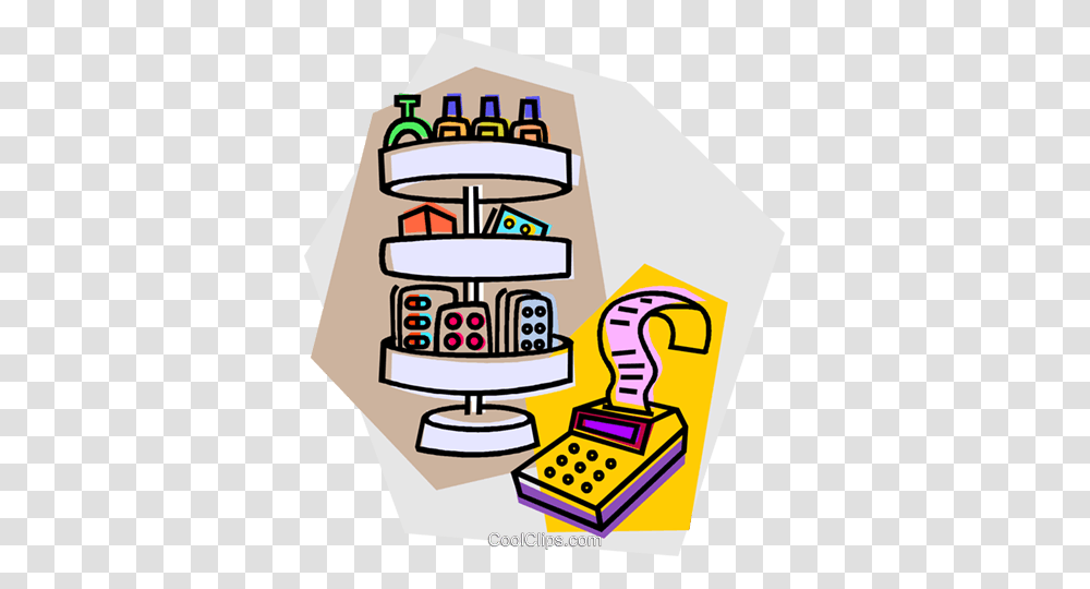 Drug Store Royalty Free Vector Clip Art Illustration, Food, Shop, Advertisement Transparent Png