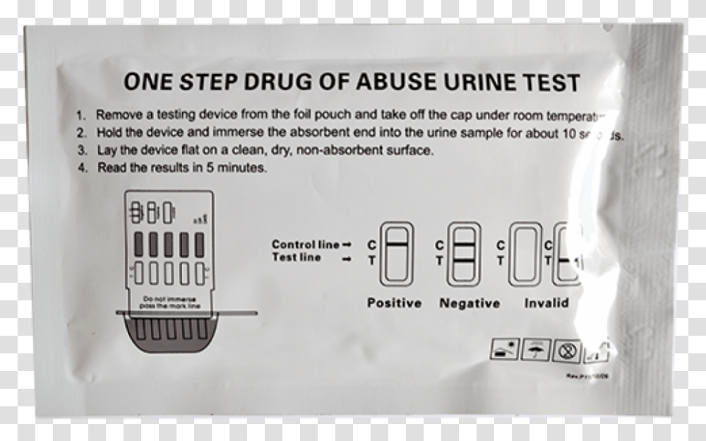Drug Test Multi 5 Panel Vacuum Bag, Label, Paper, Driving License Transparent Png