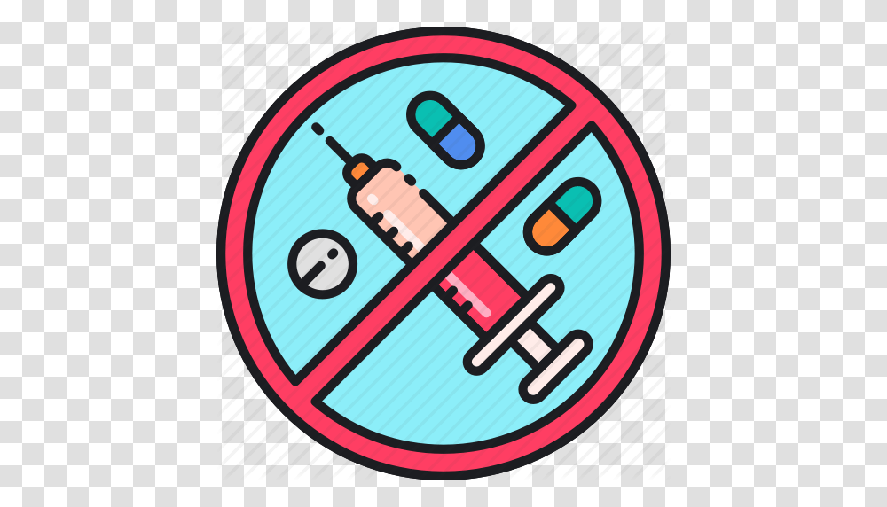 Drugs Clipart Illegal Drug, Leisure Activities, Road Sign Transparent Png