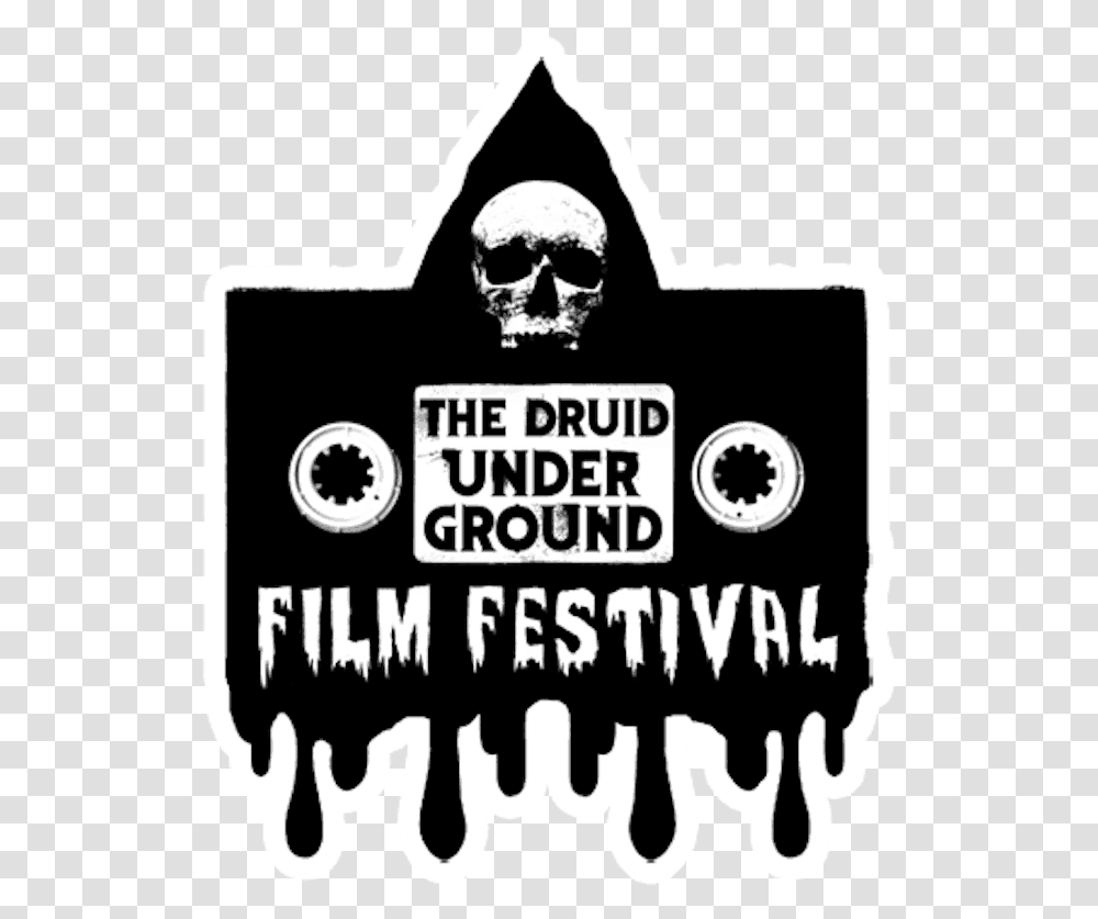 Druid Underground Film Festival, Label, Poster Transparent Png