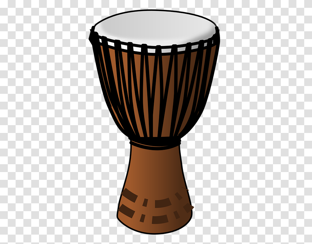 Drum African Wooden Traditional Tribal Natural Djembe Drum Clipart, Lamp, Percussion, Musical Instrument, Vase Transparent Png