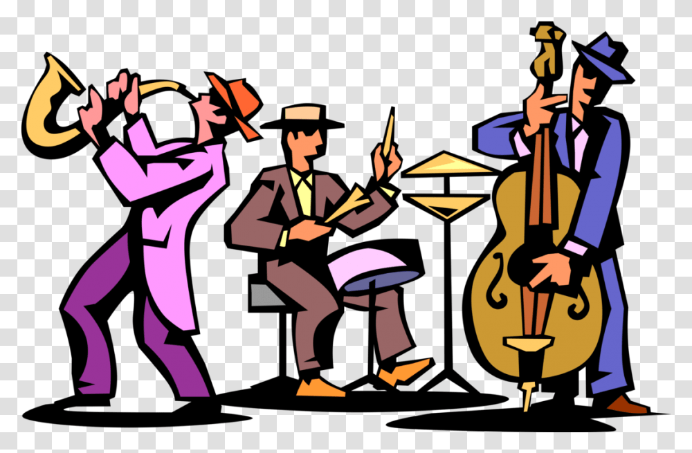 Drum And Bass Vector Band Clipart Gif, Musician, Musical Instrument, Music Band, Cello Transparent Png