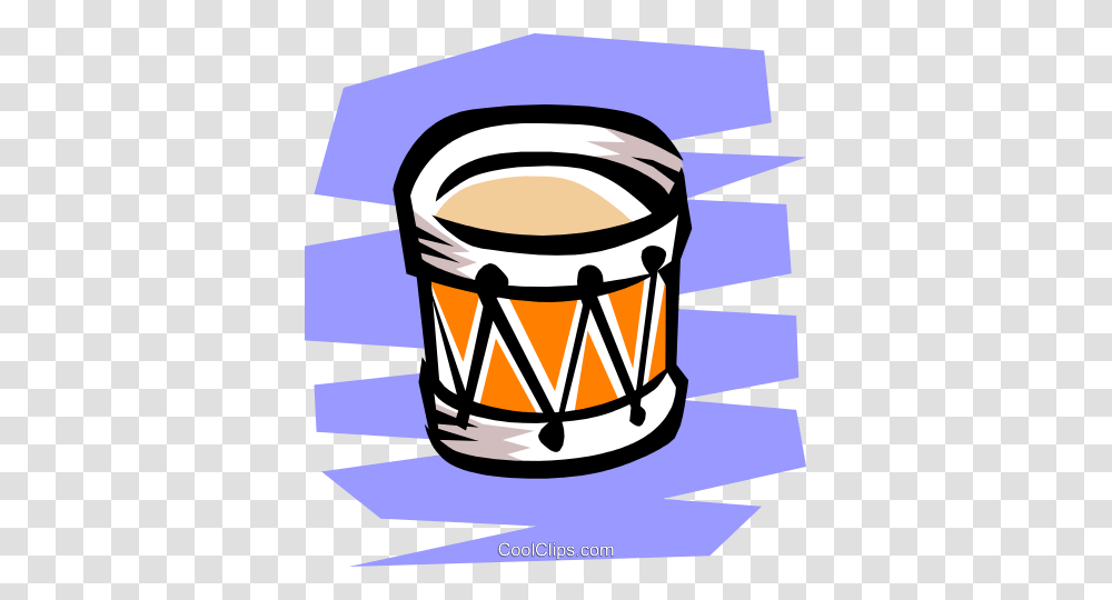 Drum Royalty Free Vector Clip Art Illustration, Percussion, Musical Instrument, Helmet Transparent Png