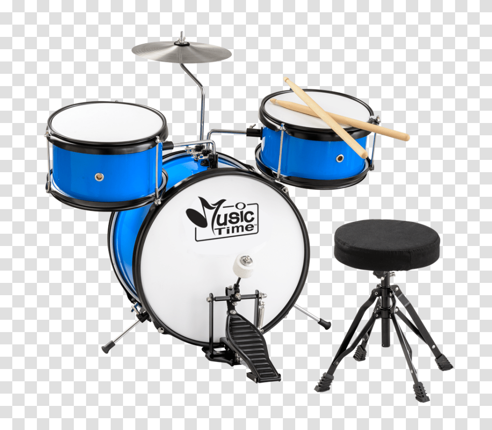 Drum Set Blue Music Time, Percussion, Musical Instrument, Kettledrum, Leisure Activities Transparent Png