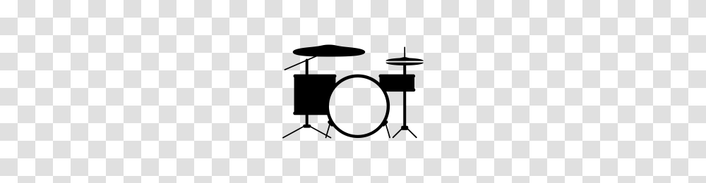 Drum Set Icons Noun Project, Gray, World Of Warcraft Transparent Png