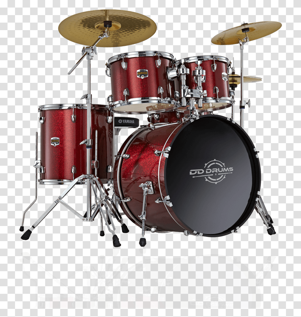 Drum Yamaha Green Drum Kit, Percussion, Musical Instrument, Fire Truck, Vehicle Transparent Png