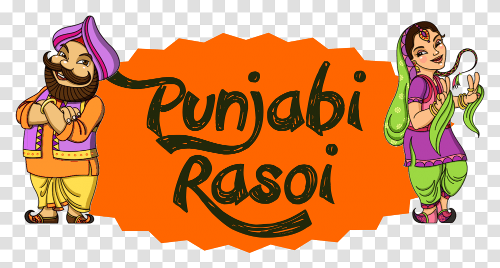 Drums Clipart Punjabi Punjabi Food Clipart, Person, Label, Plant Transparent Png
