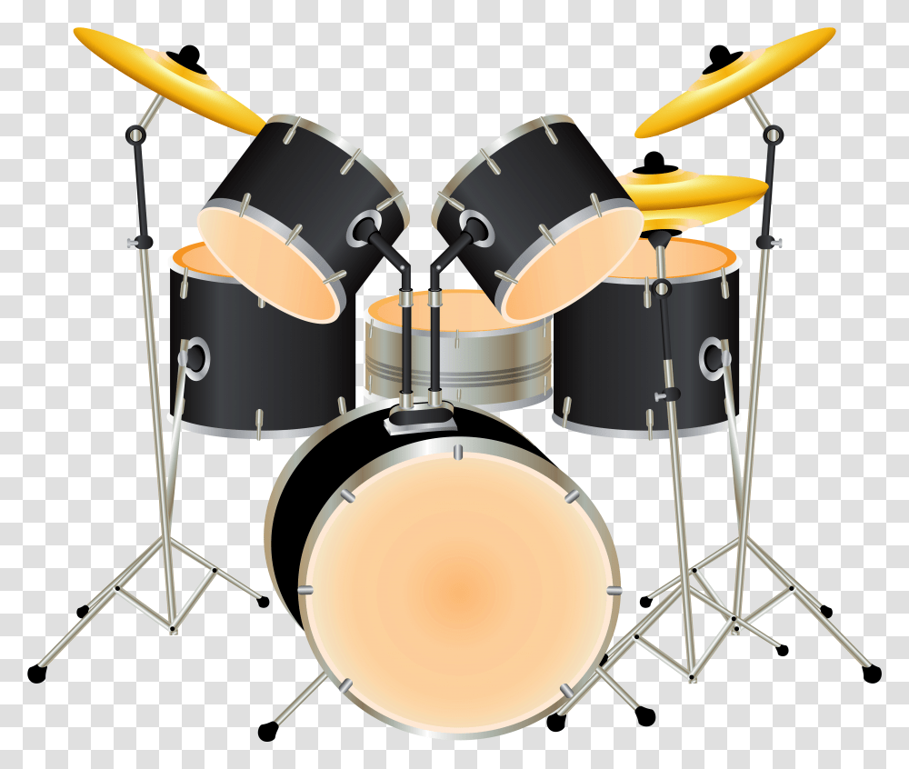 Drums Kit Image Como Se Dice Maracas En Ingls, Percussion, Musical Instrument, Lamp, Kettledrum Transparent Png