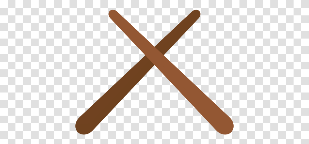 Drumsticks Icon Cross, Oars, Hammer, Tool, Paddle Transparent Png