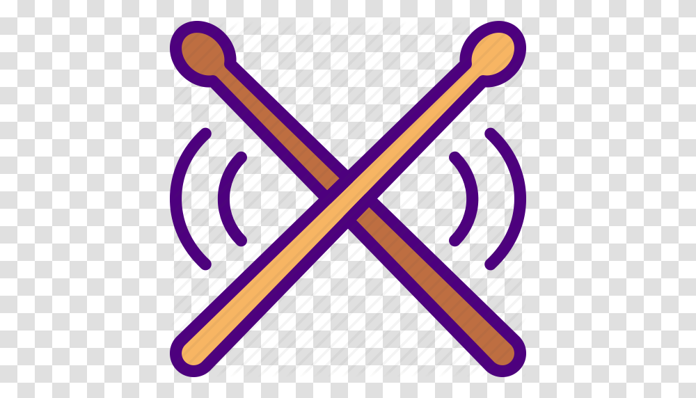Drumsticks Music Sing Song Sound Icon, Alphabet Transparent Png