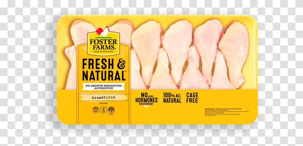Drumsticks Value Pack Foster Farms Chicken Drumsticks, Food, Animal, Sweets, Confectionery Transparent Png