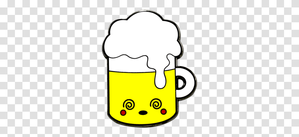 Drunk Beer Kawaii Pin Kawaii Drunk, Glass, Beer Glass, Alcohol, Beverage Transparent Png