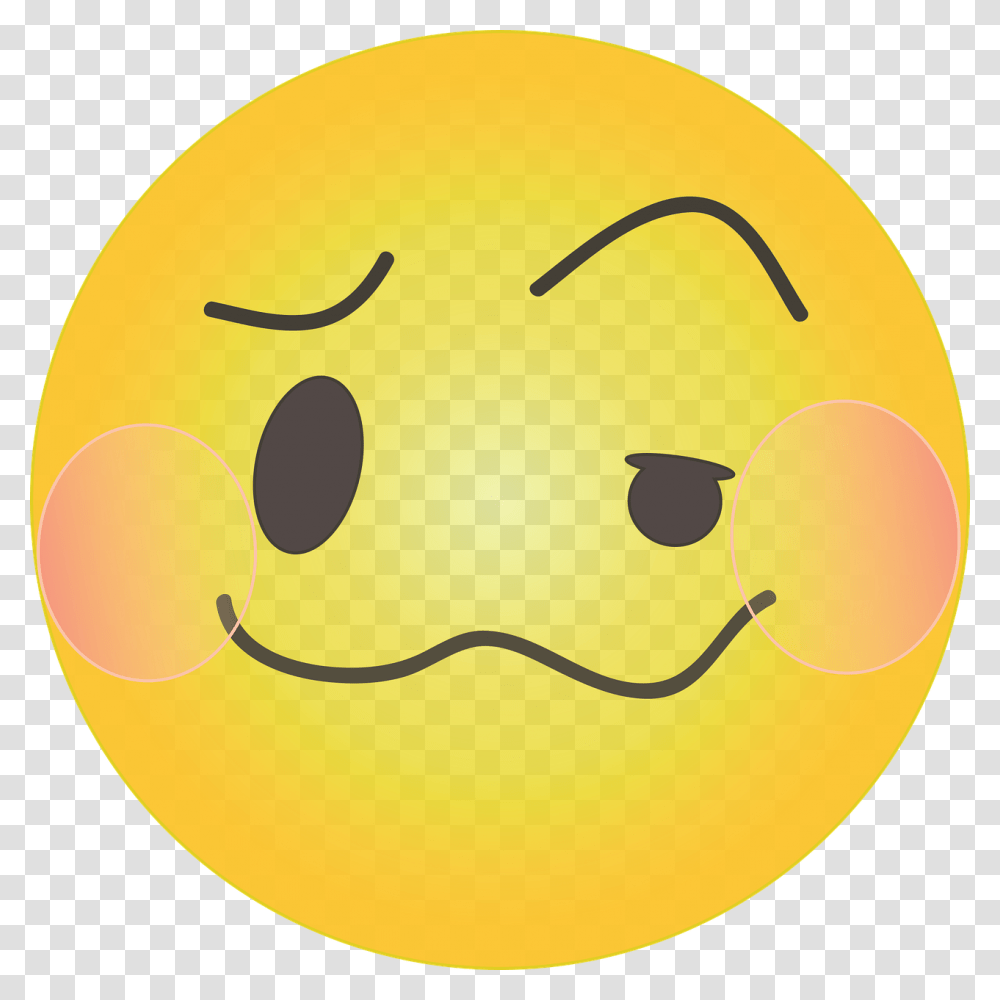 Drunk Emoji Smiley Face Emoji Borracho Blanco Y Negro, Tennis Ball, Sport, Sports, Pac Man Transparent Png