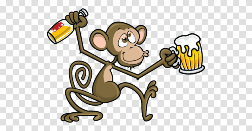 Drunk Monkey Drunk Monkey Clipart, Animal, Gun, Seed Transparent Png