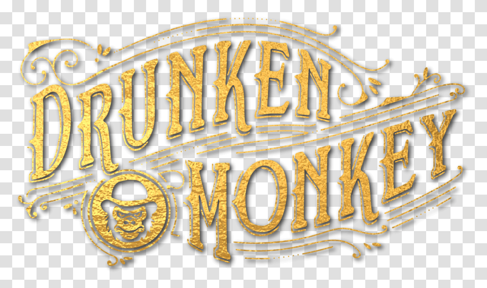 Drunken Monkeyfulllogo The Drunken Monkey Calligraphy, Text, Symbol, Alphabet, Word Transparent Png