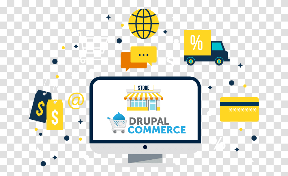 Drupal Development Company Usa Purchase And Store Management, Pac Man, Scoreboard Transparent Png