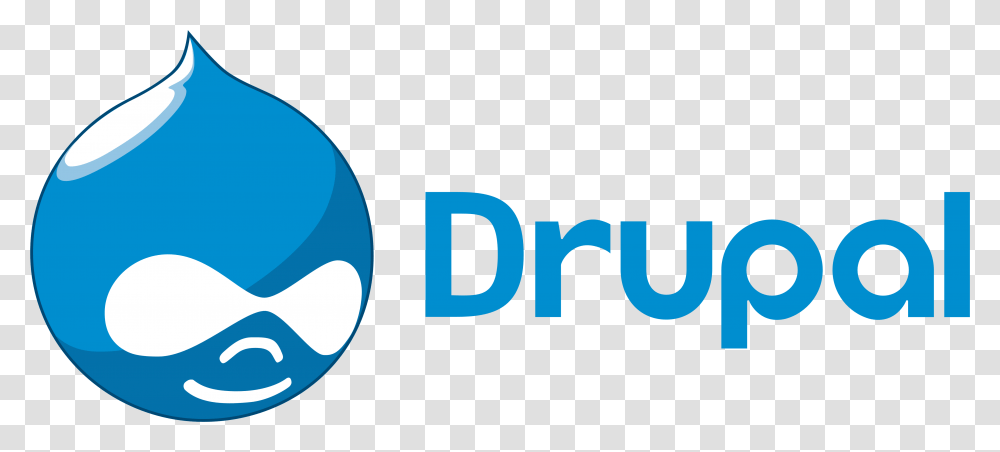 Drupal Logo Drupal Logo, Trademark, Word Transparent Png