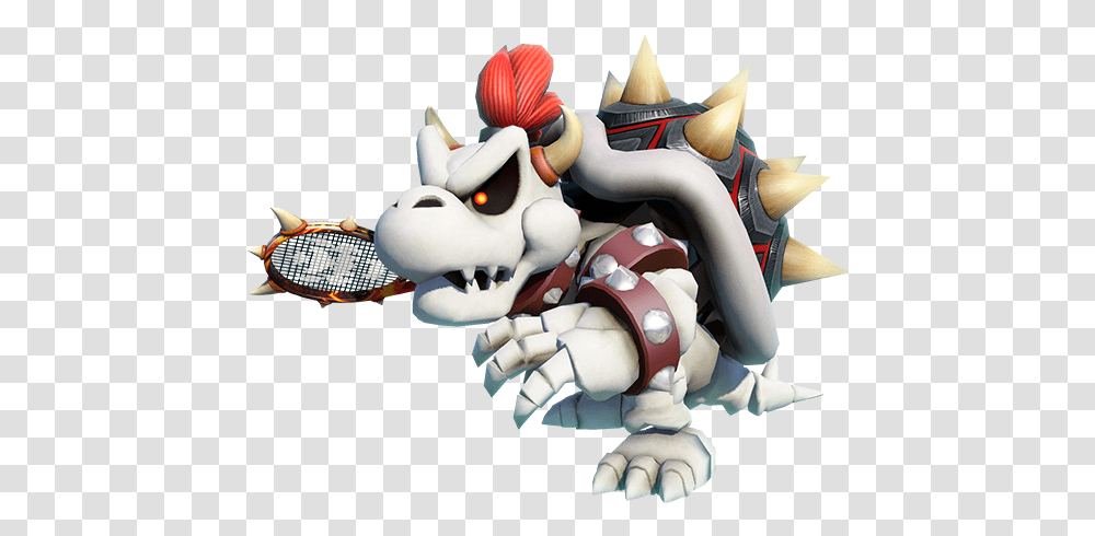 Dry Bowser Will Be The Final New Character For Mario Tennis Dry Bowser Bilder, Toy, Inflatable, Figurine Transparent Png