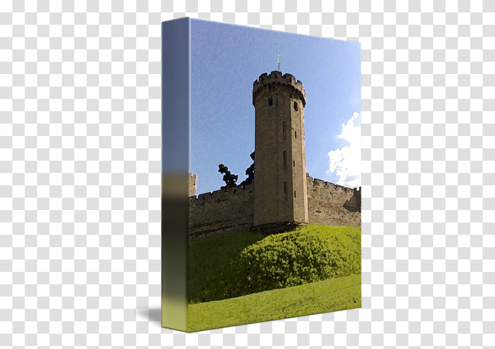 Dry Brush Painted Castle Tower By Charlie Furlong Historic Site, Architecture, Building, Fort, Moat Transparent Png