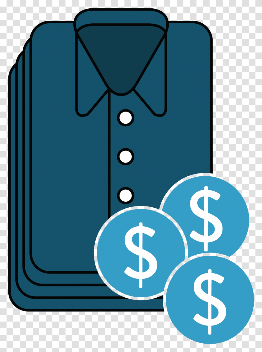 Dry Cleaning Credit Illustration, Shirt, Tie, Accessories Transparent Png