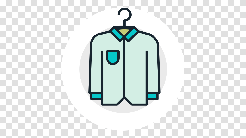 Dry Cleaning Specialty Laundry, Shirt, Apparel, Hanger Transparent Png