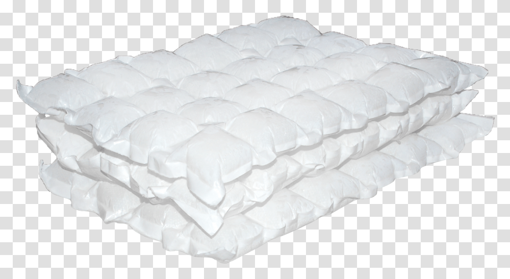 Dry Ice Packs Mattress Pad, Furniture, Pillow, Cushion, Bed Transparent Png