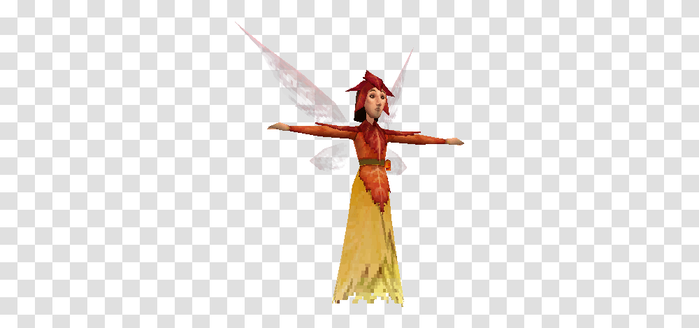Ds Dsi Tinker Bell Minister Of Autumn Low Poly The Tinkerbell Minister Of Autumn, Cross, Symbol, Costume, Art Transparent Png