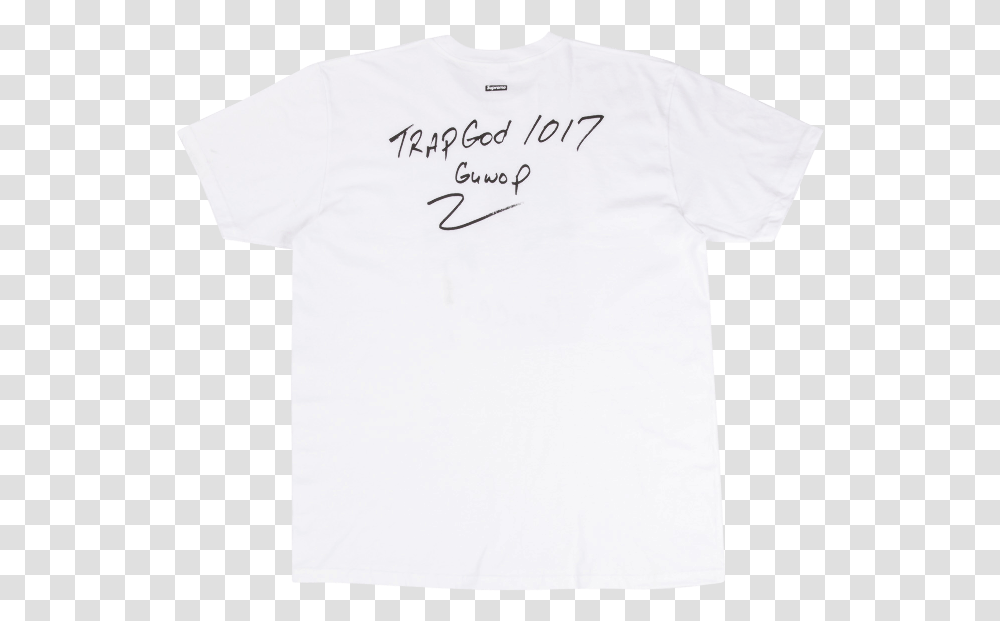 Ds New Supreme Gucci Mane Tee T Shirt Fw16 Rare Box, Apparel, T-Shirt Transparent Png