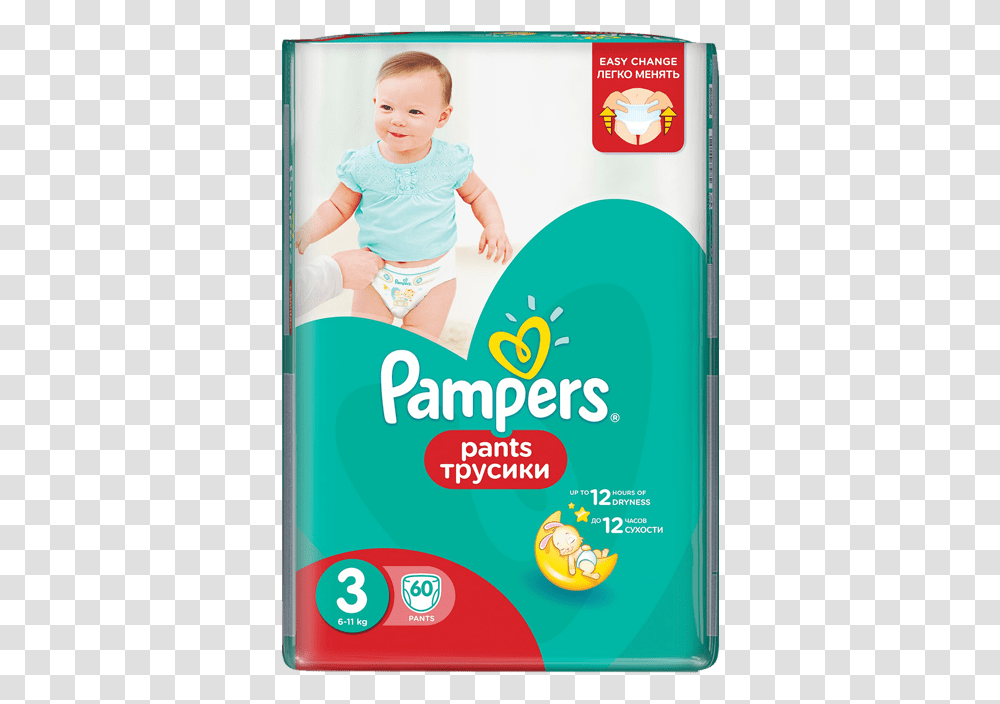 Dsc Pampers Pants Size, Person, Human, Diaper, Advertisement Transparent Png