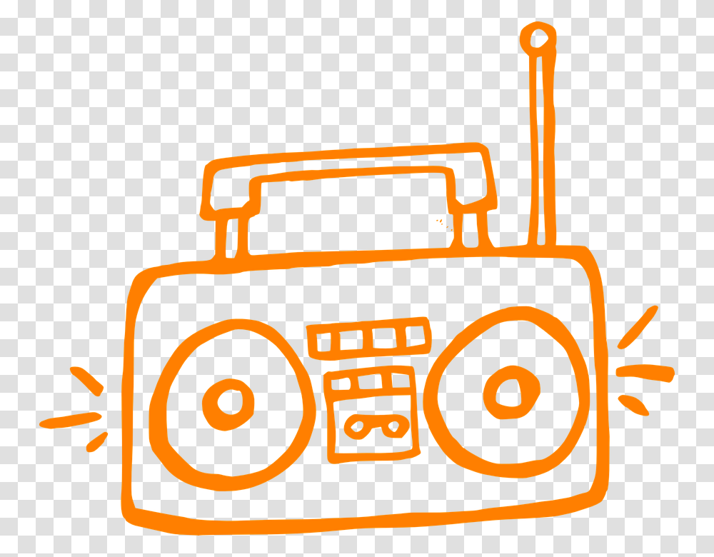 Dsl March, Radio, Stereo, Electronics, Cassette Player Transparent Png
