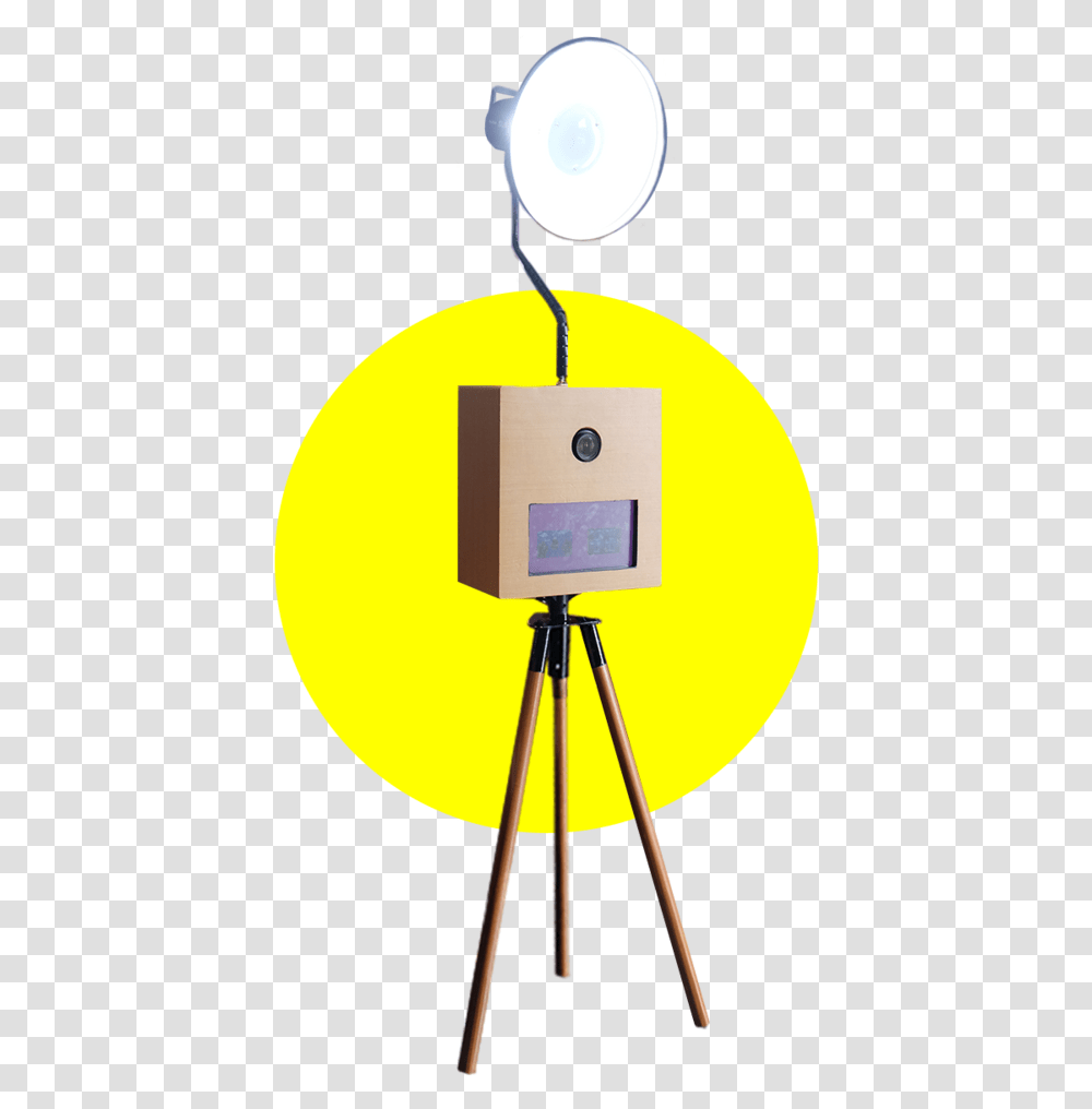 Dslr Booth Full Illustration, Lamp, Tripod Transparent Png