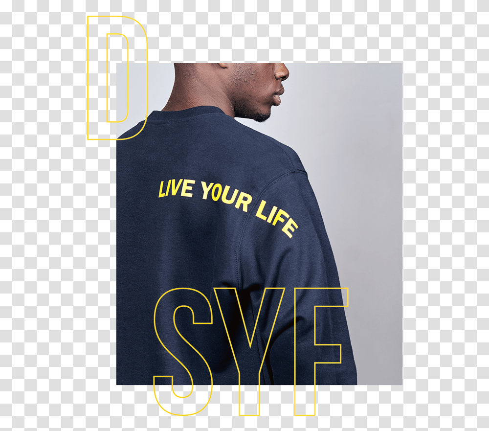 Dsyf Lifestyle 4 Active Shirt, Apparel, Sleeve, Person Transparent Png
