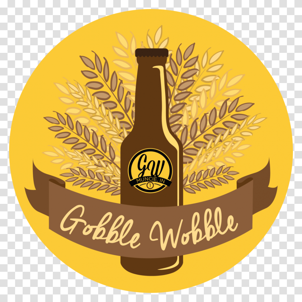 Dtm Gobblewobblelogo Label, Bottle, Beer, Alcohol Transparent Png
