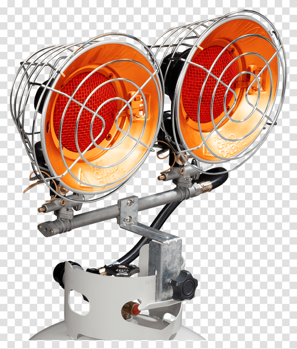 Dual Propane Heater, Lighting, Sphere, Drum, Percussion Transparent Png
