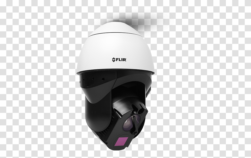 Dual Sensor Ptz Thermal Camera Flir Elara Dx, Apparel, Helmet, Crash Helmet Transparent Png