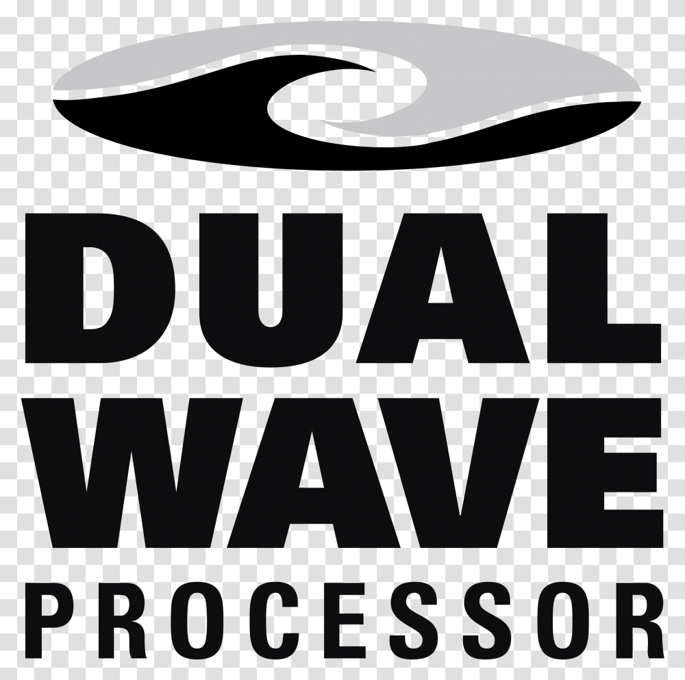 Dual Wave Processor Logo Wave, Alphabet, Poster Transparent Png