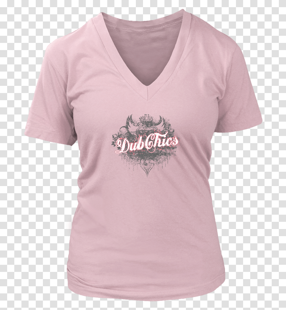 Dubchics Heart Crown V Neck Libra Birthday T Shirt, Apparel, Sleeve, T-Shirt Transparent Png