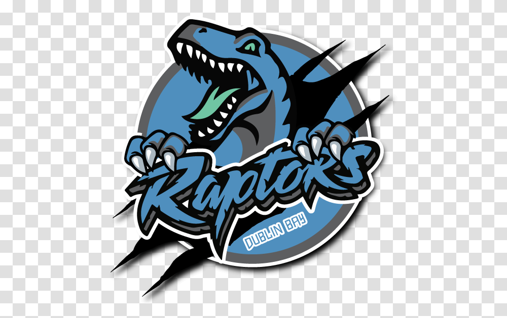 Dublin Bay Raptors American Football Ireland, Animal, Reptile, Dragon, Teeth Transparent Png