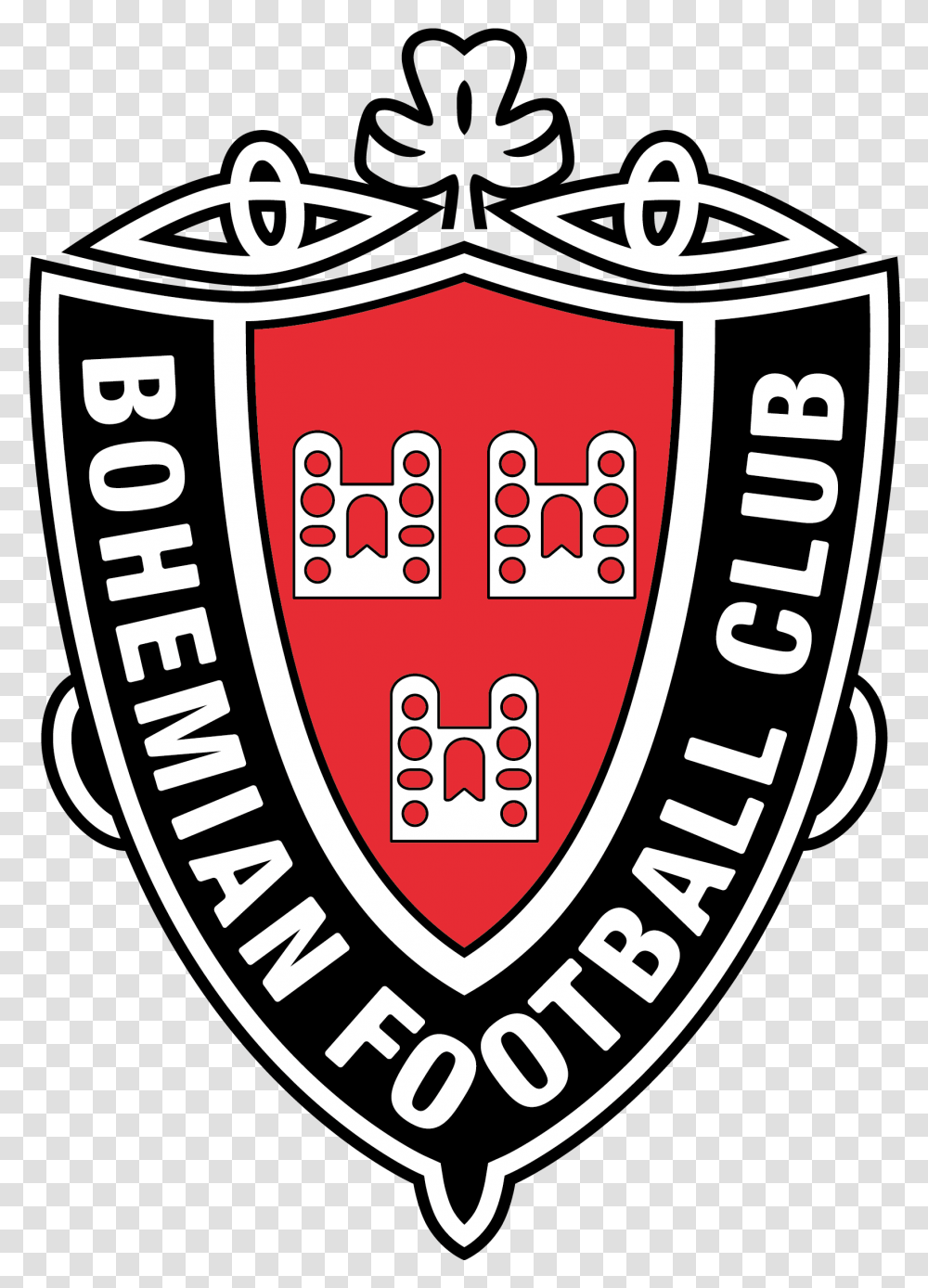 Dublin Crest Logo Logodix Bohemians Football Club Logo, Symbol, Emblem, Dynamite, Weapon Transparent Png