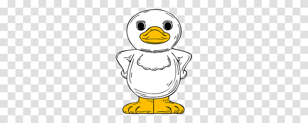 Duck Animals, Bird, Stencil, Penguin Transparent Png