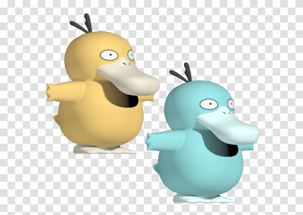 Duck, Bird, Animal, Toy Transparent Png