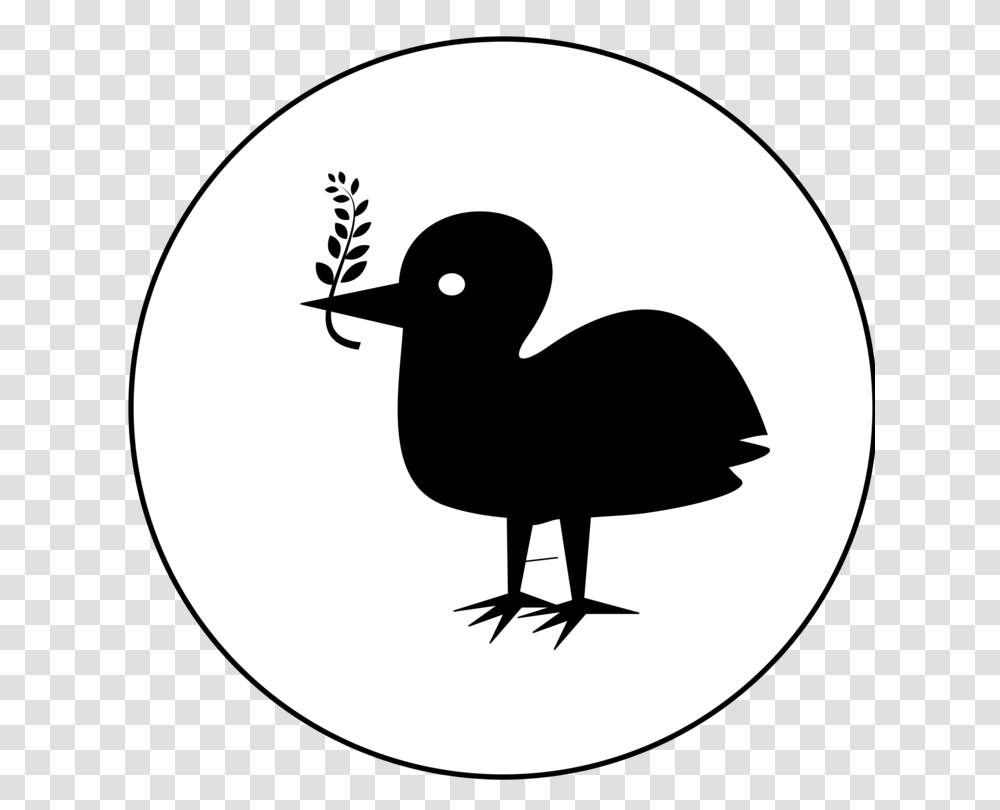Duck Bird Drawing The Head And Hands Silhouette, Animal, Stencil, Halloween Transparent Png