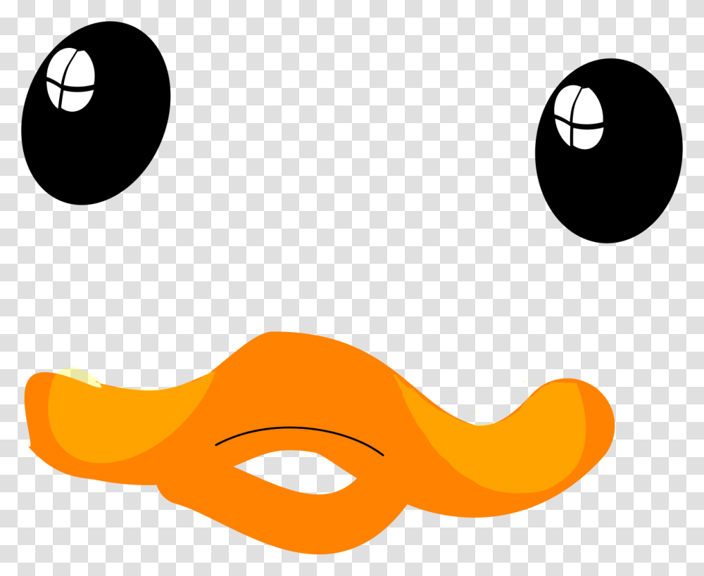 Duck Clipart Duck Face, Animal, Banana, Reptile, Snake Transparent Png
