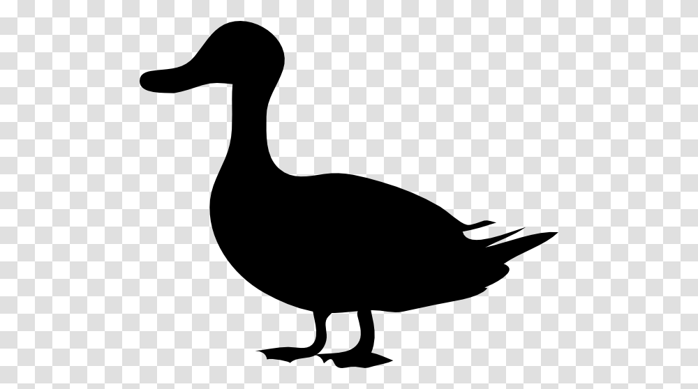 Duck Clipart Silhouette, Bird, Animal, Goose, Hammer Transparent Png