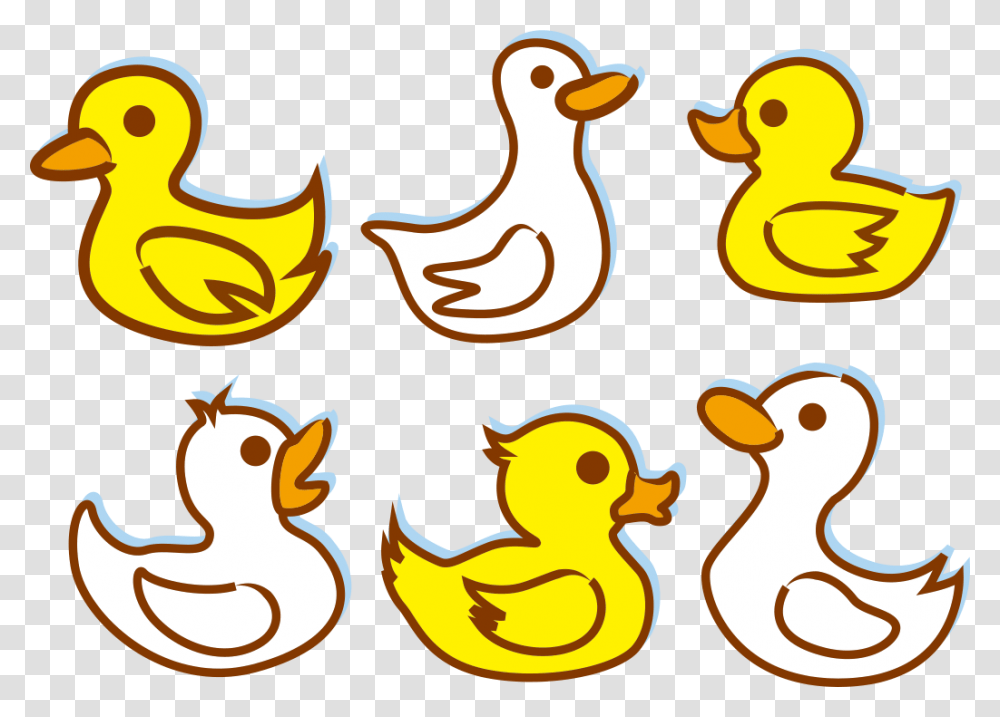 Duck Clipart Simple Simple Duckling Clip Art, Label, Number Transparent Png
