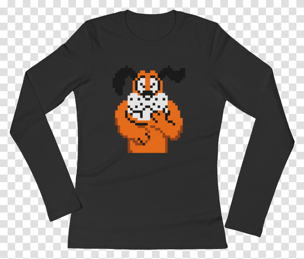Duck Hunt Dog Laughing Nes Retro Vintage Video Game Girl Is Day Drinking Shirt, Sleeve, Apparel, Long Sleeve Transparent Png