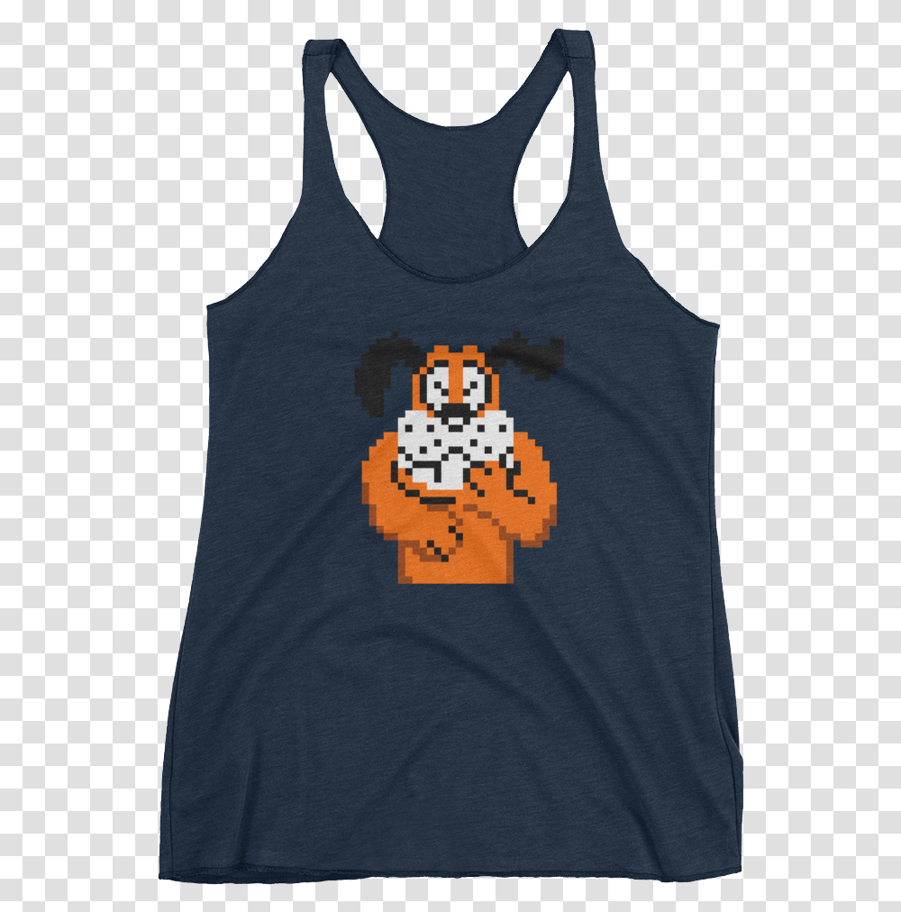 Duck Hunt Dog Laughing Nes Retro Vintage Video Game Sleeveless Shirt, Apparel, Tank Top Transparent Png