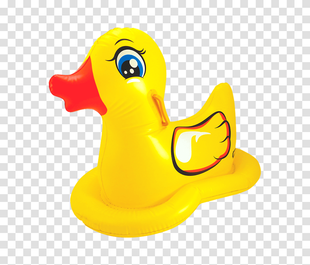 Duck Ride On Pool Float Wham O, Furniture, Toy, Chair, Inflatable Transparent Png