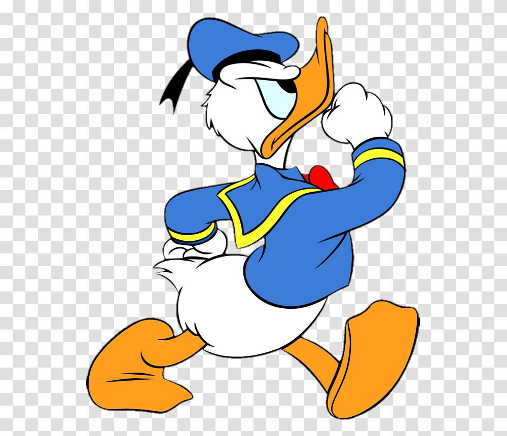 Duckdonald Duck Donald Pato Patodonald Bravo Donald Duck Walking, Person, Human, Bird, Animal Transparent Png